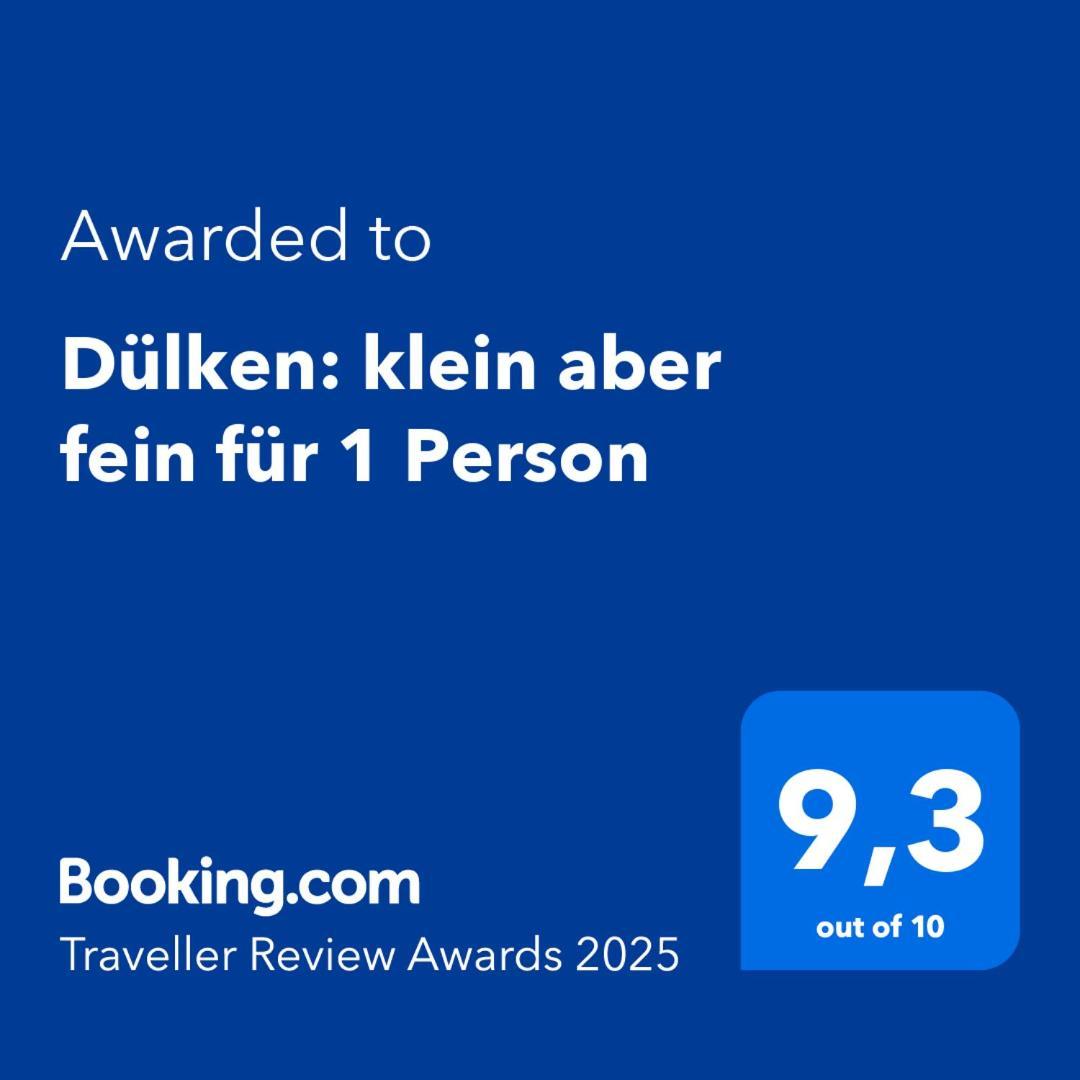 Duelken: Klein Aber Fein Fuer 1 Person Apartment *